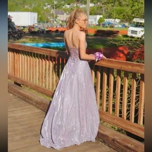 Purple Rated PG dress size 2 with pockets